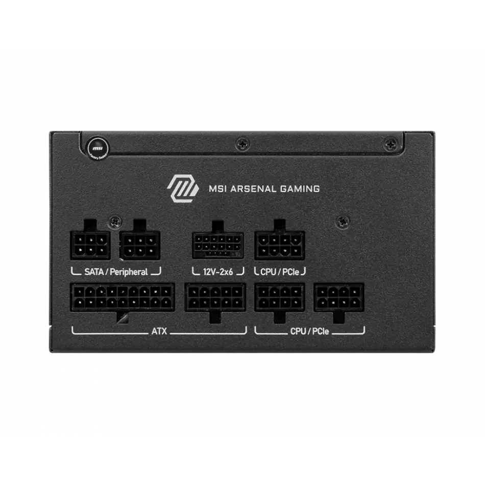 MSI MAG A750GLS PCIE5 750W 80+GOLD POWER SUPPLY