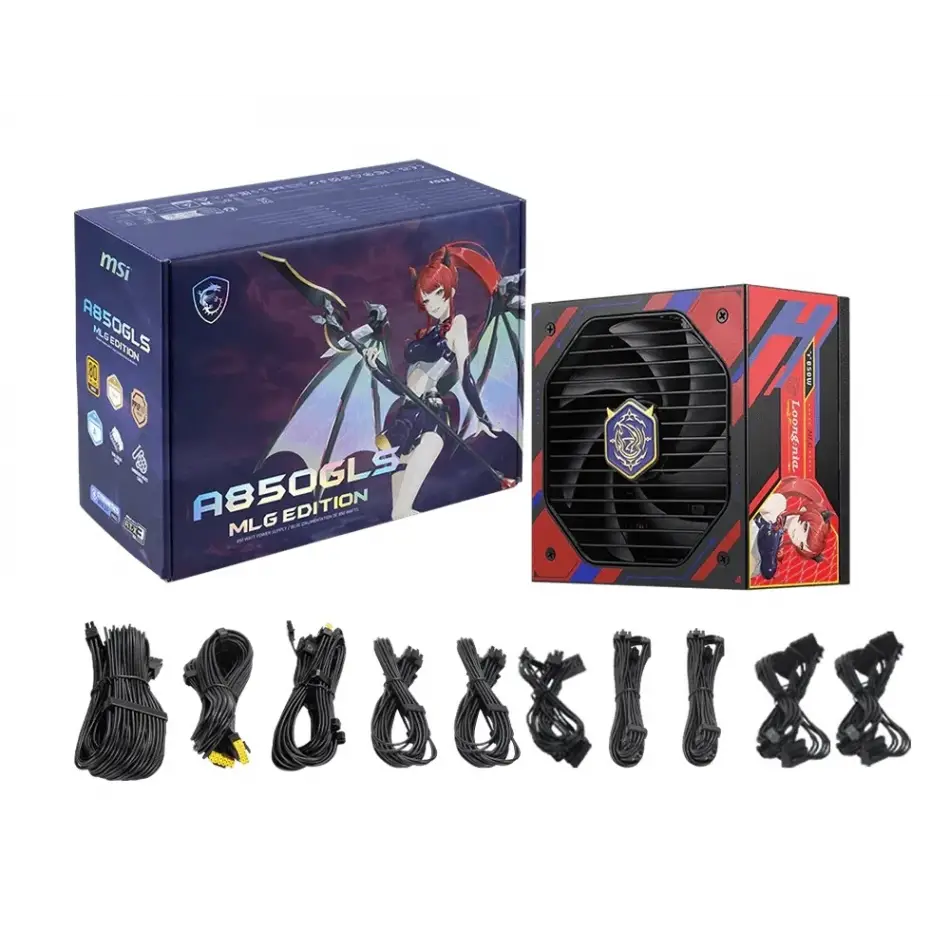 MSI MAG A850GLS MLG EDITION PCIE5 850W 80+ GOLD