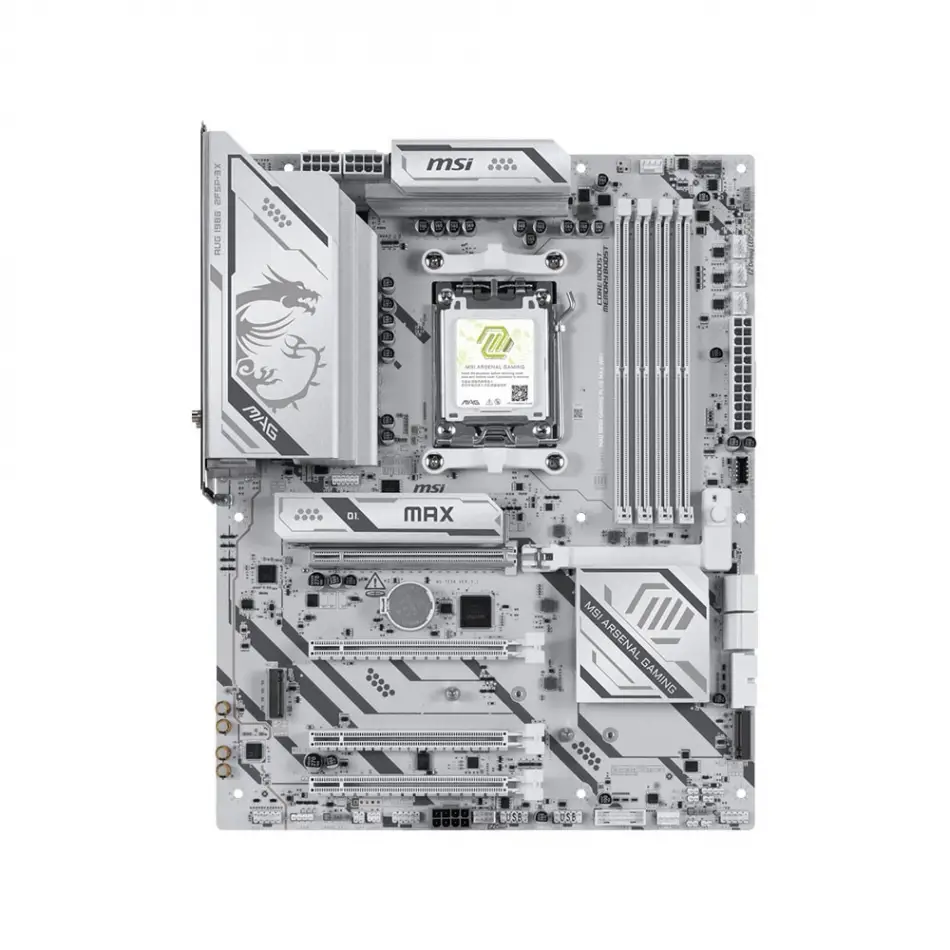 MSI MAG B850 PLUS MAX WIFI7 AM5 DDR5 8200+(OC)MHz