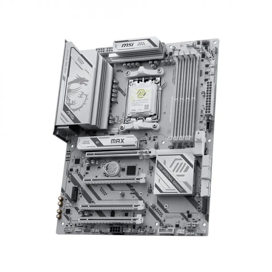 MSI MAG B850 PLUS MAX WIFI7 AM5 DDR5 8200+(OC)MHz