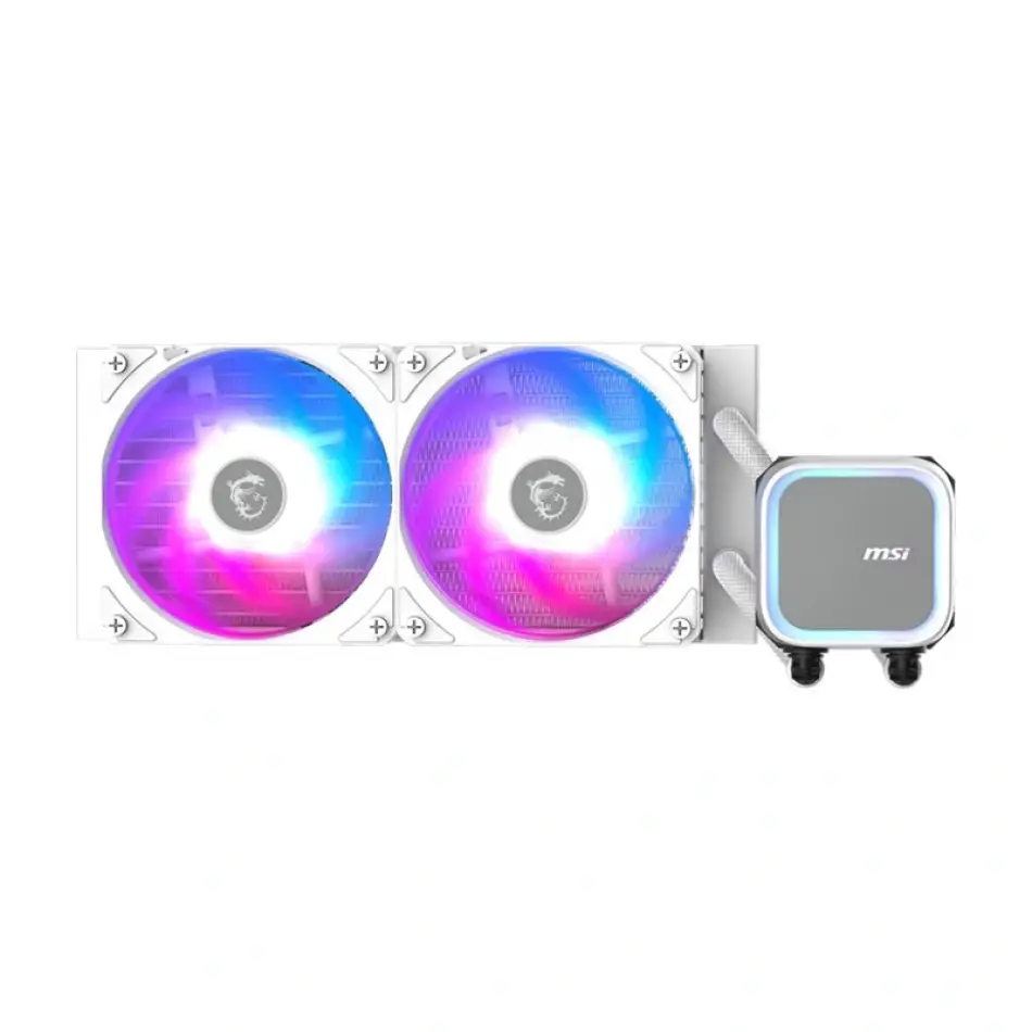 Msı Mag CorelıQuıd A13 240 Whıte 240mm Argb Cpu Sıvı Soğutucusu (lga 1700/1851/am4/am5 Uyumlu)