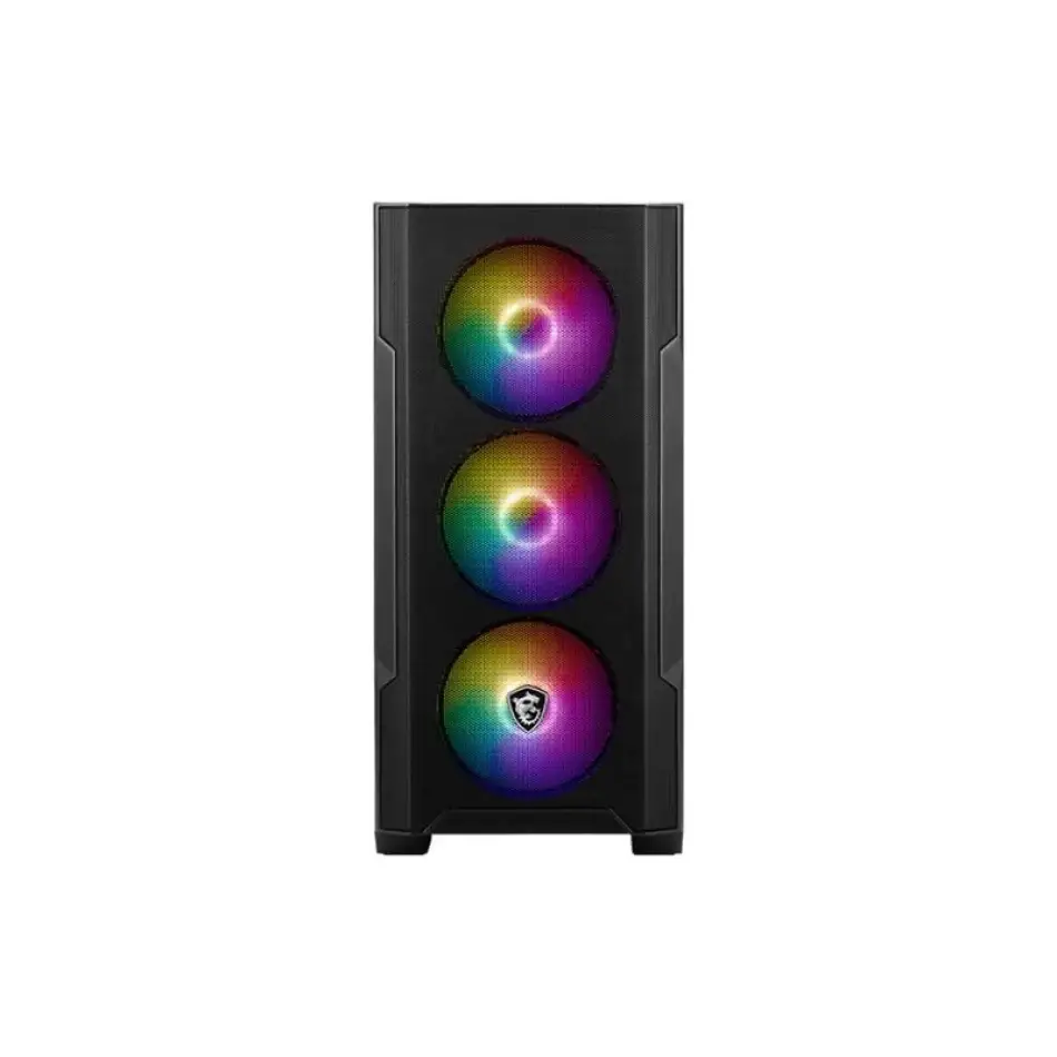 Msı Mag Forge M100a Akrilik Yan Panel 3x120mm 1x120mm Argb Fan Psu Yok Matx Gamıng Kasa