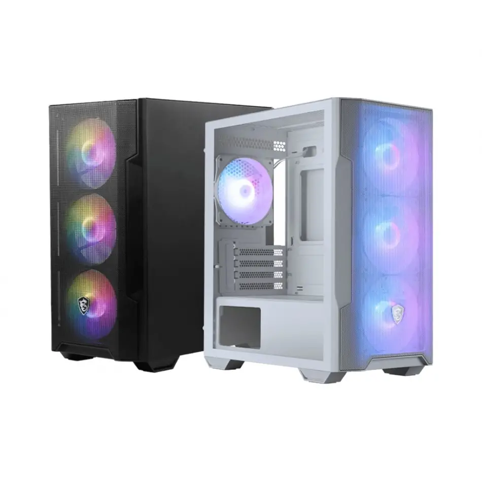 Msı Mag Forge M100r 4x 120mm Argb Beyaz Kasa