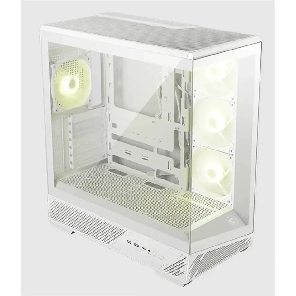 Msı Mag Pano 130r Pz Temperli Cam 3x120mm Reverse Argb 1x120mm Argb Fan Atx Panoramik Gaming Bilgisayar Kasası