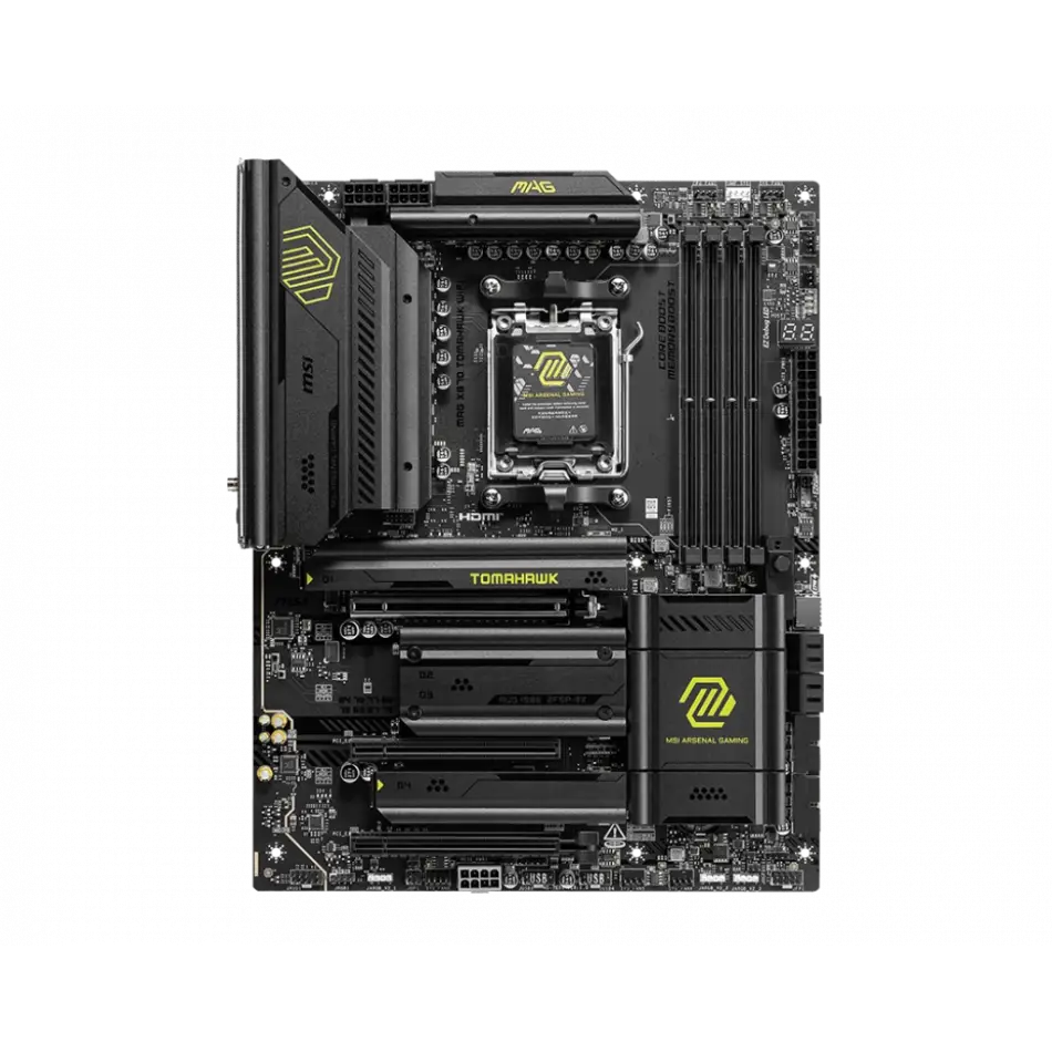 Msı Mag X870 Tomahawk Wıfı Ddr5 Amd X870 Soket Ddr