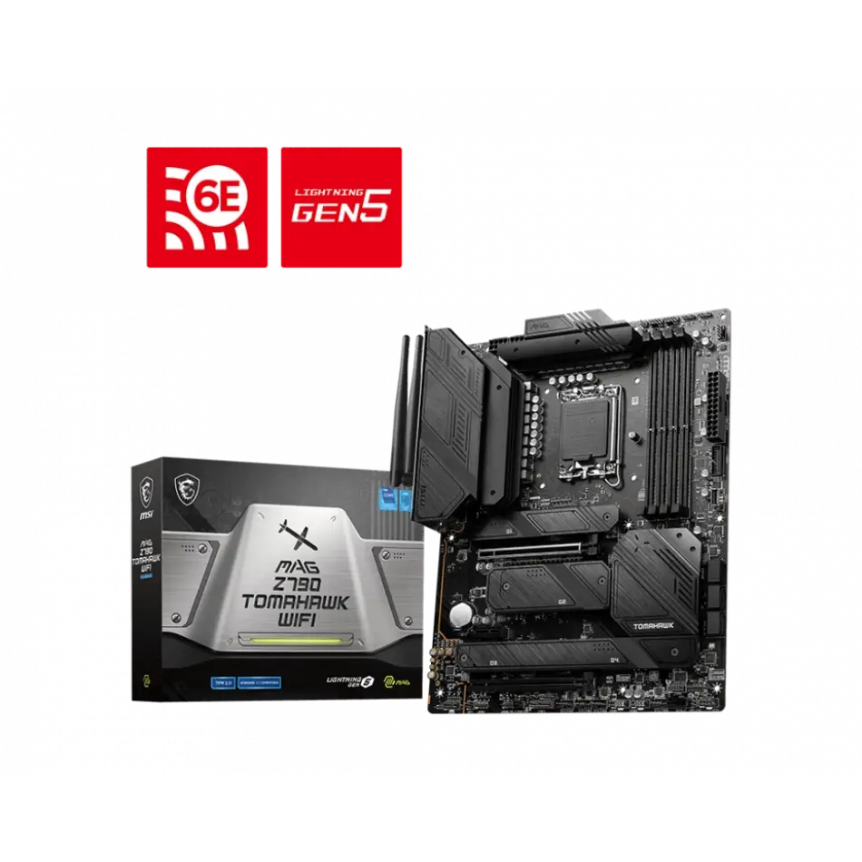 Msı Mag Z790 Tomahawk Wıfı Ddr5 7200mhz 1700p Atx