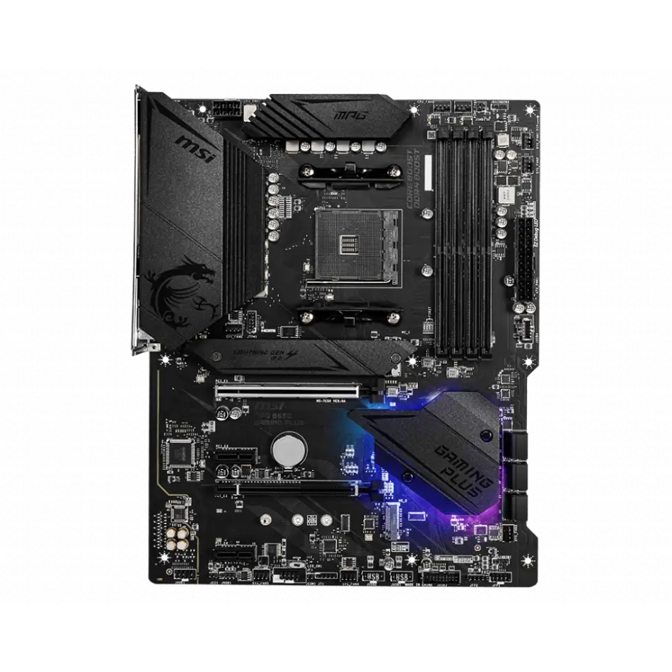 Msı Mpg B550 Gamıng Plus Ddr4 4400(oc)mhz Atx Am4
