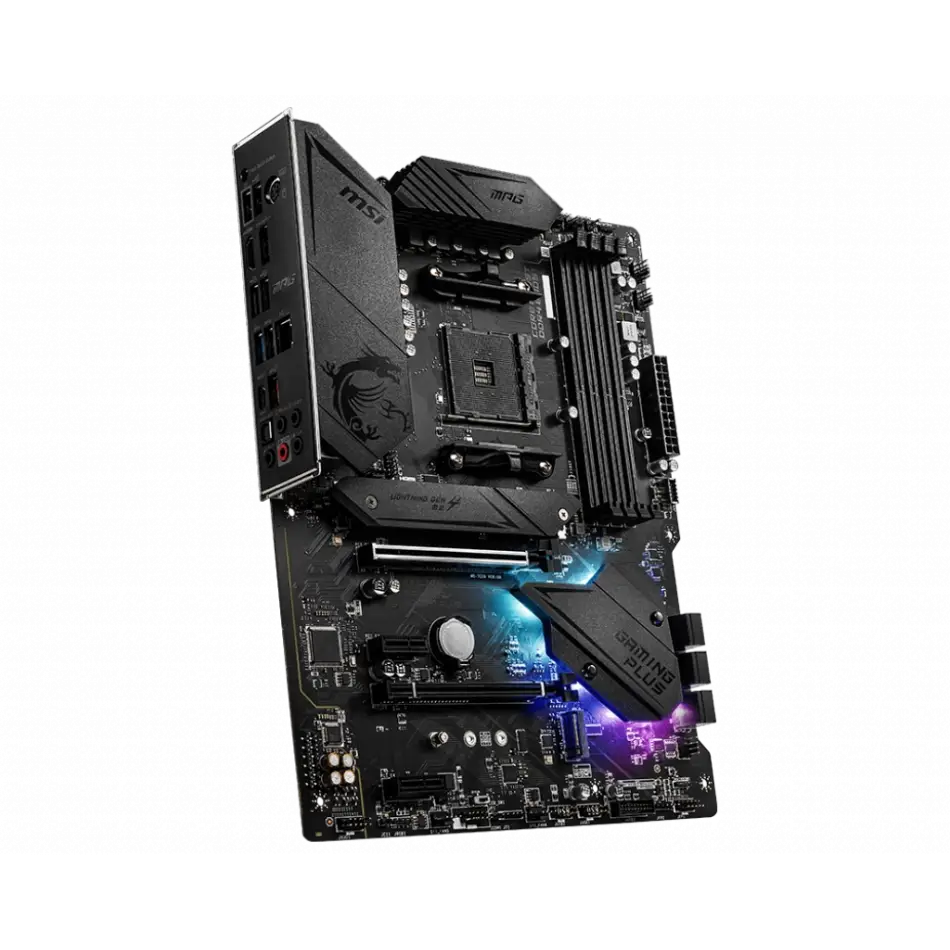 Msı Mpg B550 Gamıng Plus Ddr4 4400(oc)mhz Atx Am4