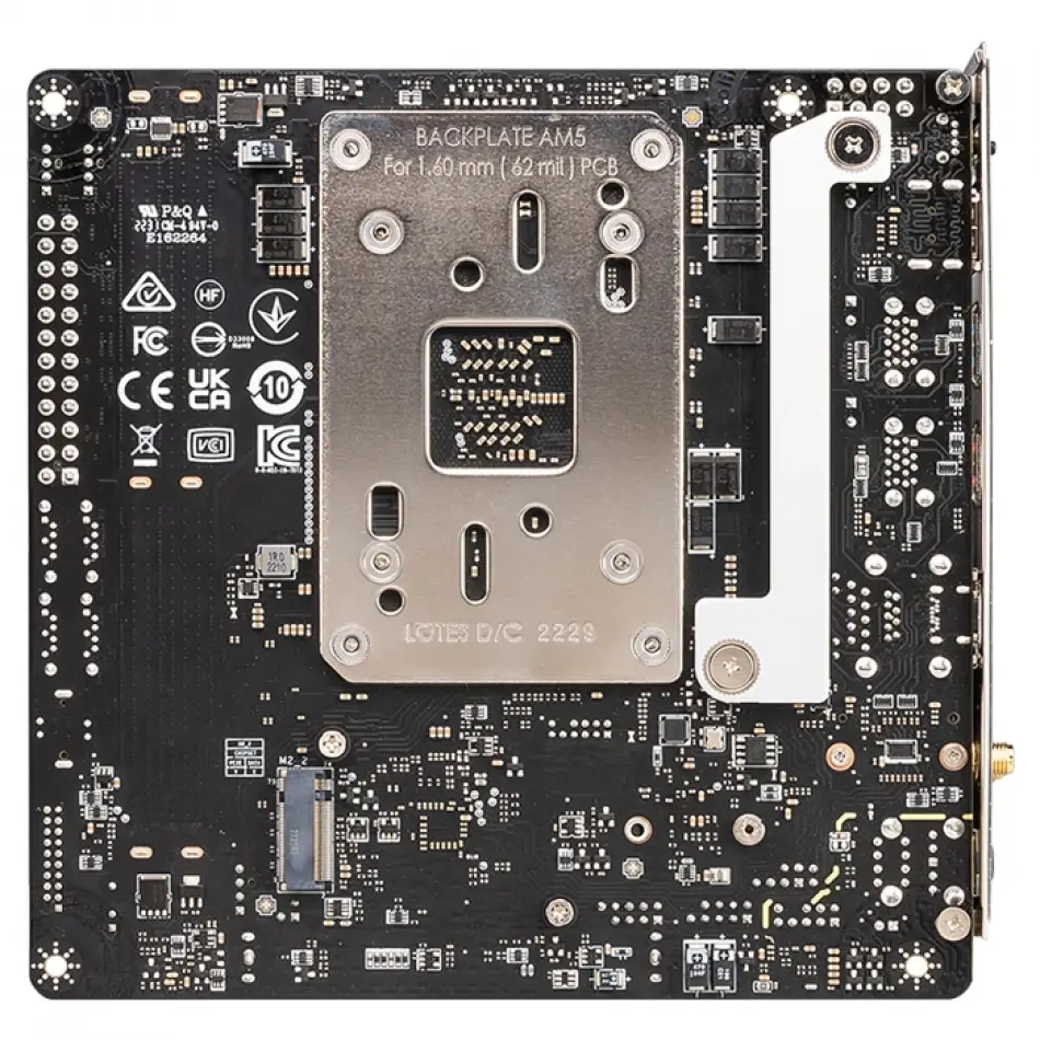 Msı Mpg B650ı Edge Wıfı Ddr5 Hdmı M.2 Usb 3.2 Lan Wifi Mıtx Am5