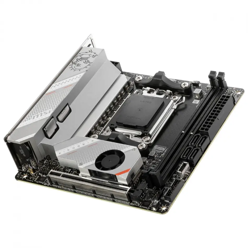Msı Mpg B650ı Edge Wıfı Ddr5 Hdmı M.2 Usb 3.2 Lan Wifi Mıtx Am5