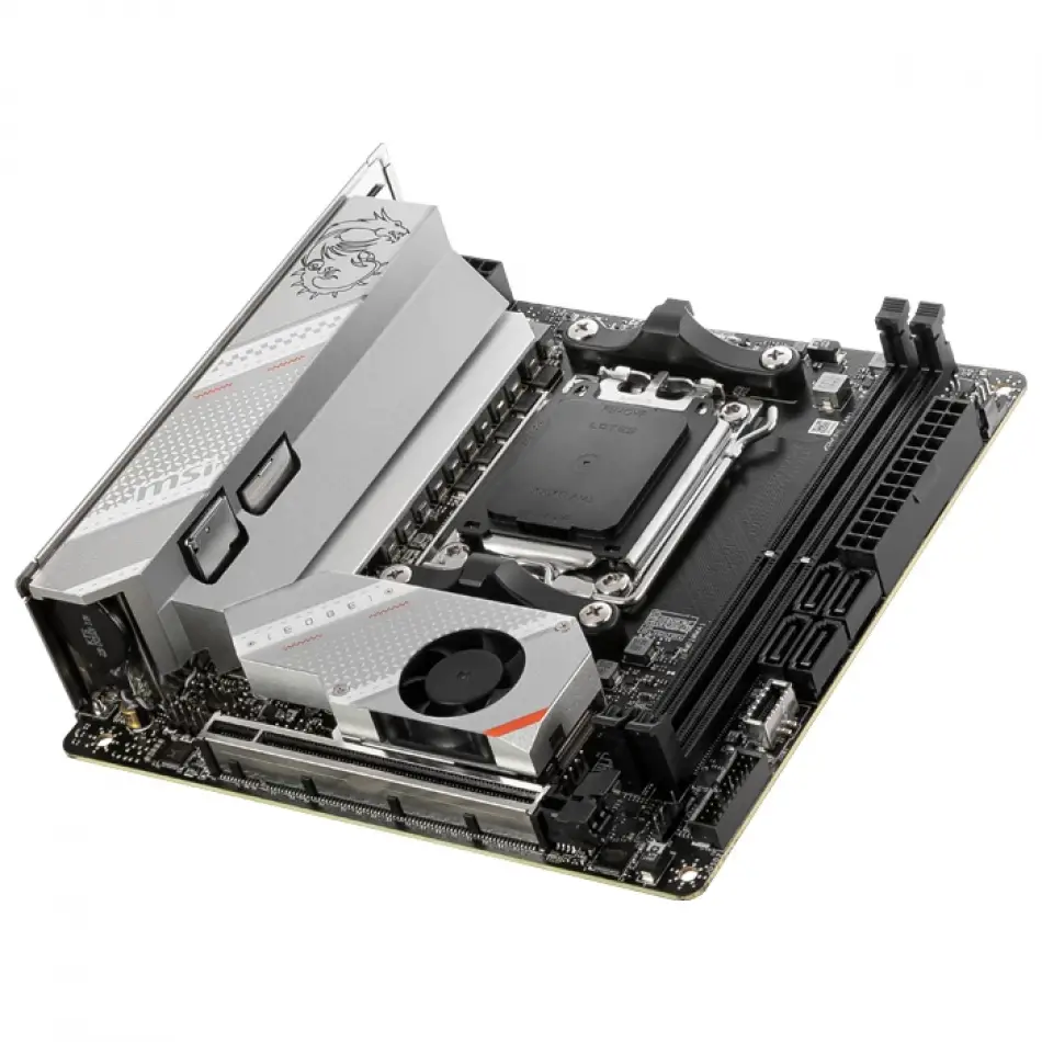Msı Mpg B650ı Edge Wıfı Ddr5 Hdmı M.2 Usb 3.2 Lan Wifi Mıtx Am5