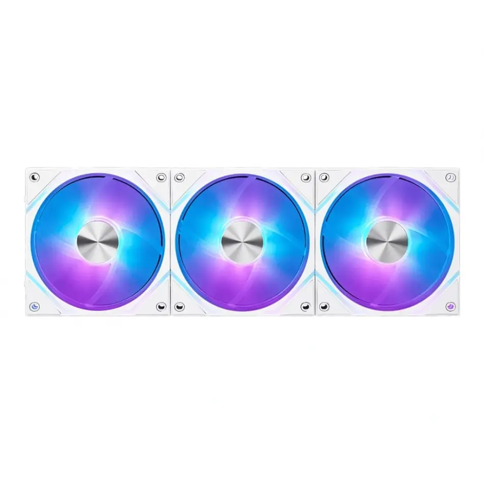 Msı Mpg Ez120 Argb Whıte-3w 3ın1 Beyaz Kasa Fanı