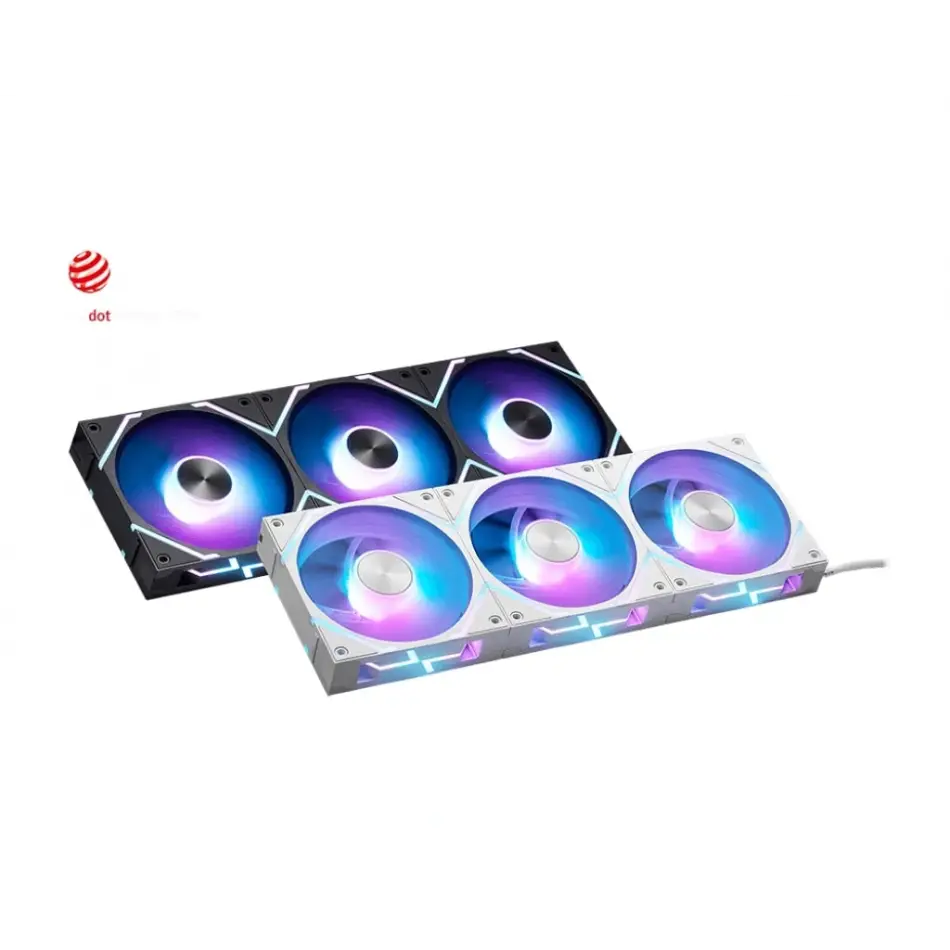 Msı Mpg Ez120 Argb Whıte-3w 3ın1 Beyaz Kasa Fanı