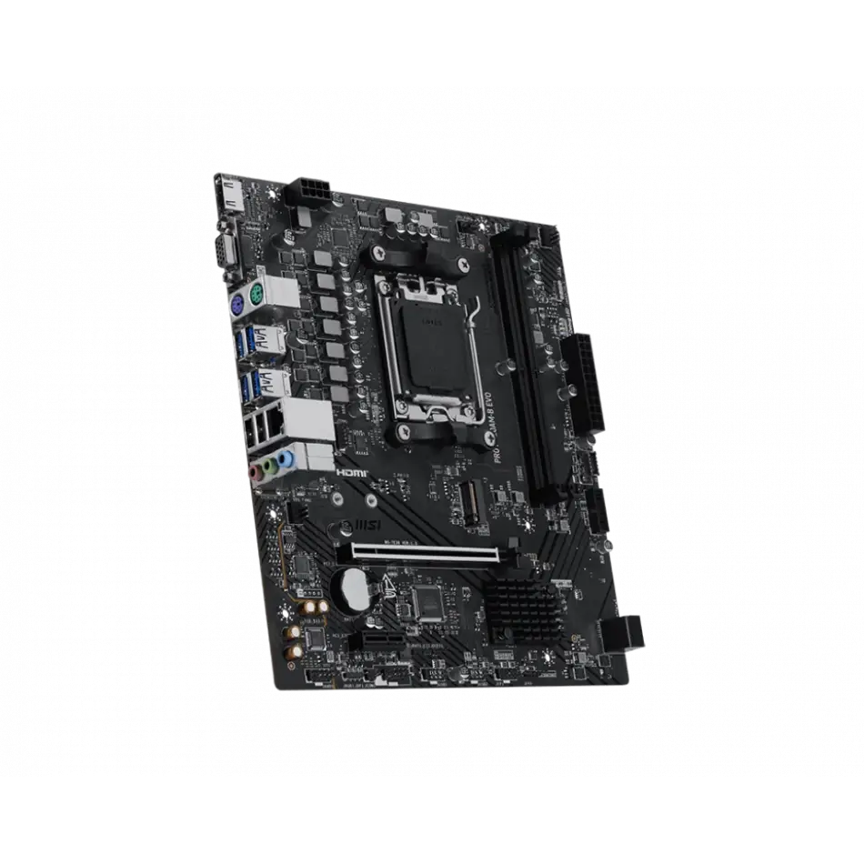 MSI PRO A620AM-B EVO AM5 DDR5 6800(OC) ANAKART