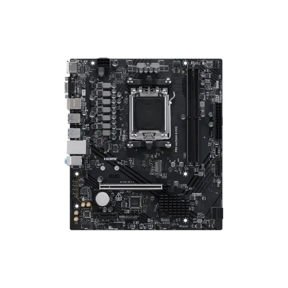 Msı Pro A620am-b Evo Am5 Ddr5 6800(oc) Anakart