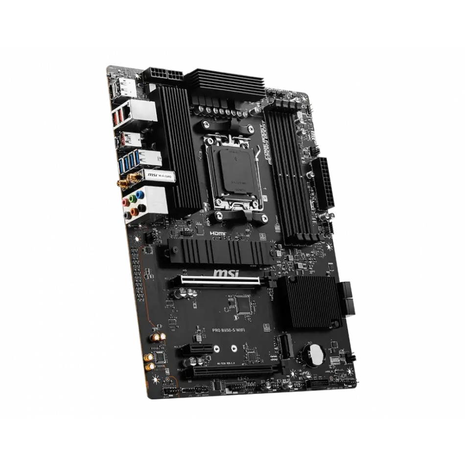 Msı Pro B650-s Wıfı Ddr5 7200(oc)mhz Hdmı Dp M.2 Atx Am5