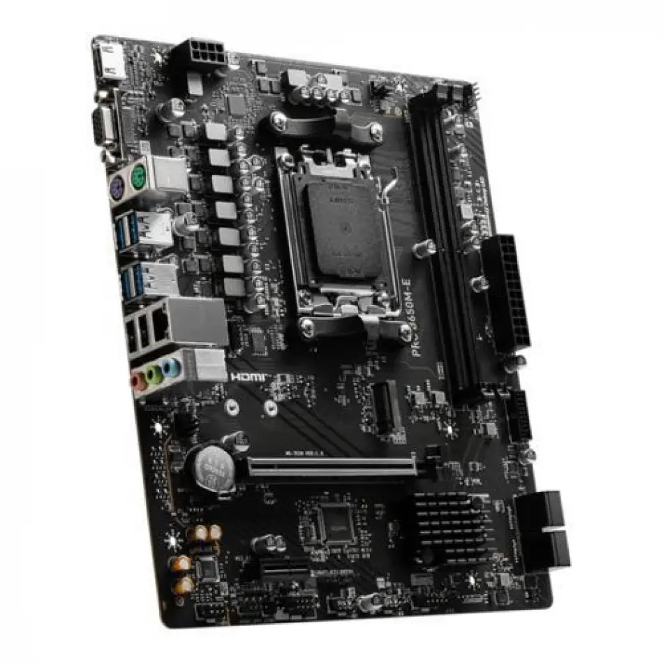 MSI PRO B650M-E DRR5 6800MHZ(OC) AM5 HDMI VGA mATX