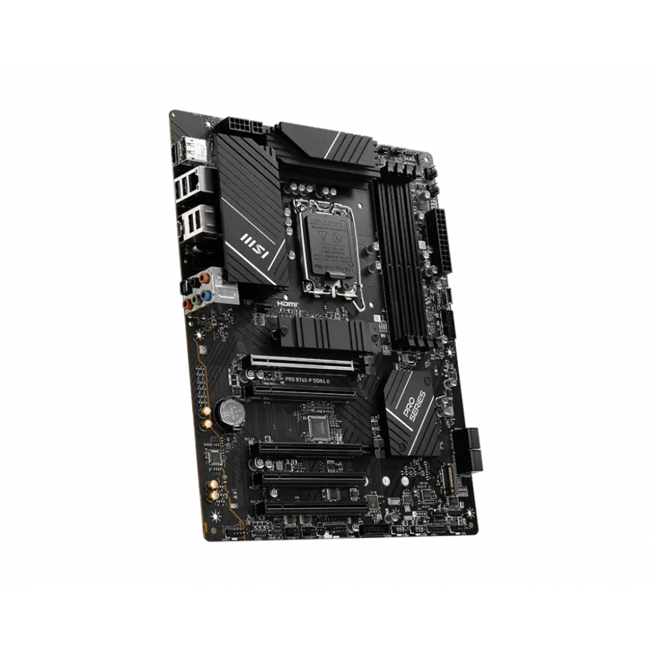 Msı Pro B760-p Ddr4 Iı 5333(oc) Pcı-e M.2 Hdmı Dp Atx 1700p