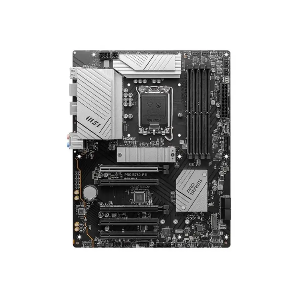 Msı Pro B760-p Iı Ddr5 7200mhz 1xhdmı 1xdp 2xm.2 Usb 3.2 Atx 1700p (12. / 13. Ve 14. Nesil İşlemci Uyumlu)
