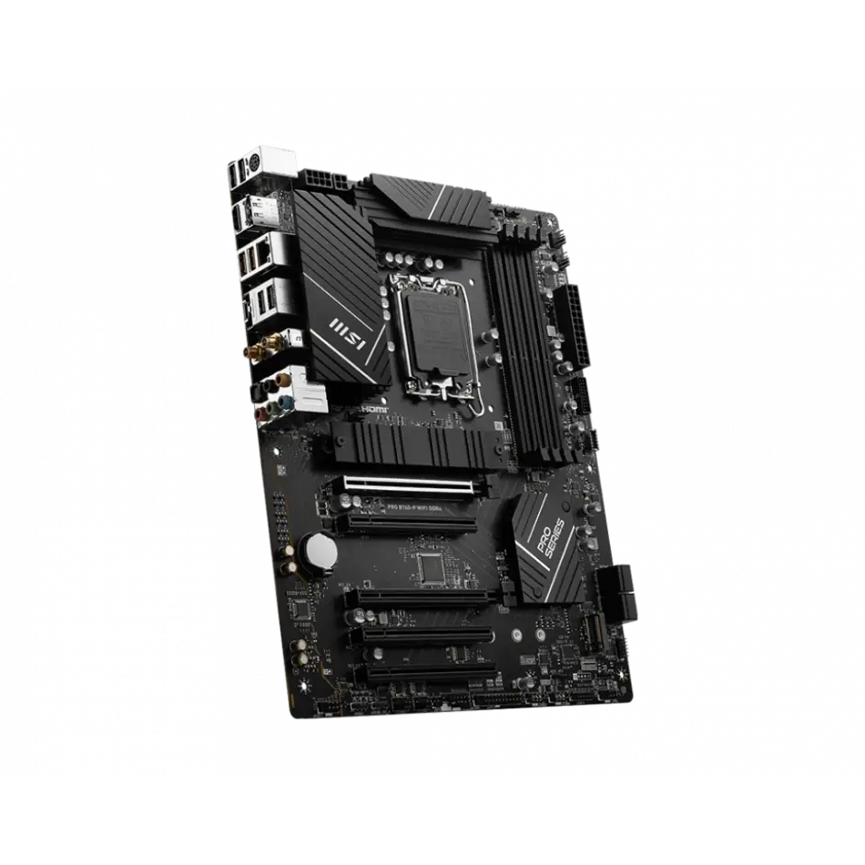 Msı Pro B760-p Wıfı Ddr4 5333mhz(oc) Ddr4 Hdmı Dp M.2 1700p