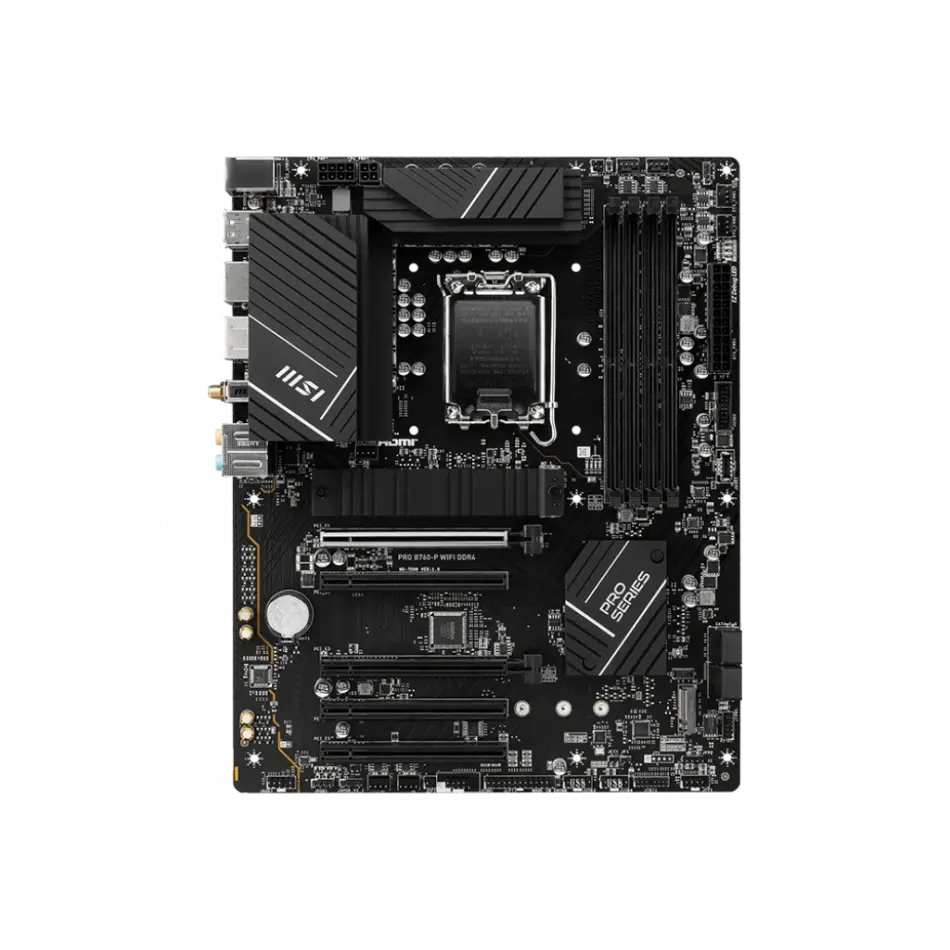 MSI PRO B760-P WIFI DDR4 5333MHZ(OC) DDR4 HDMI DP M.2 1700p