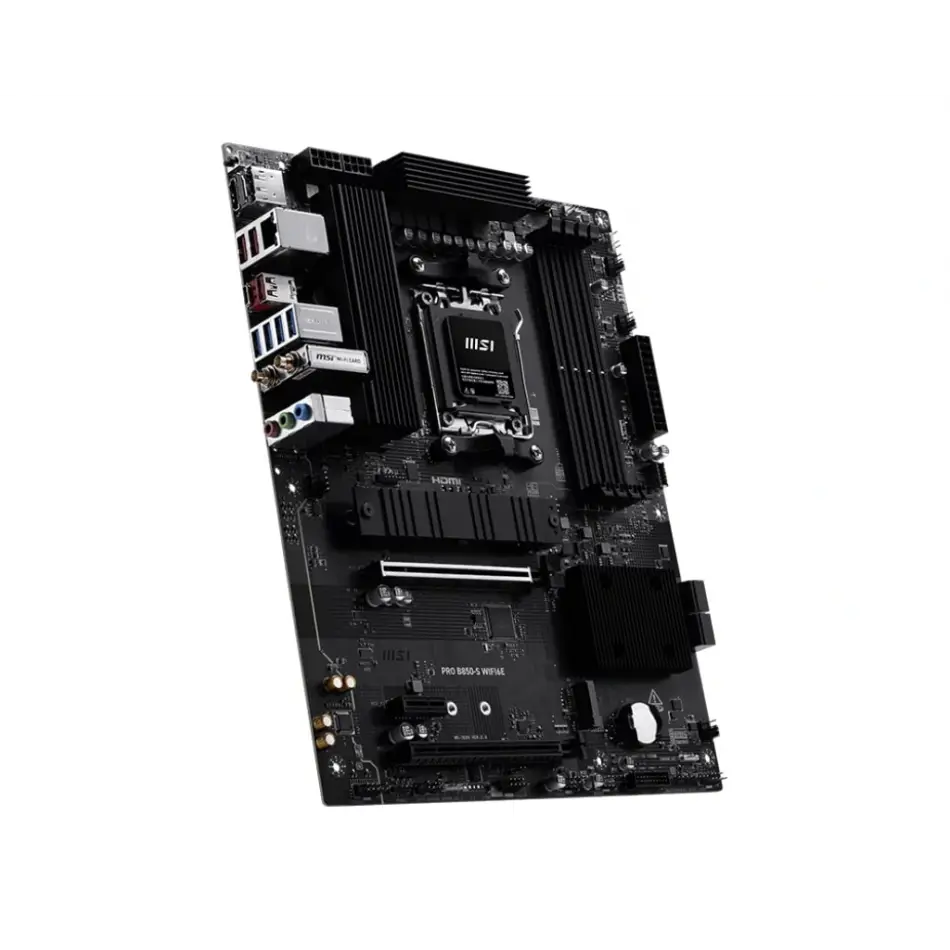 Msı Pro B850-s Wıfı6e Amd B850 Soket Am5 Ddr5
