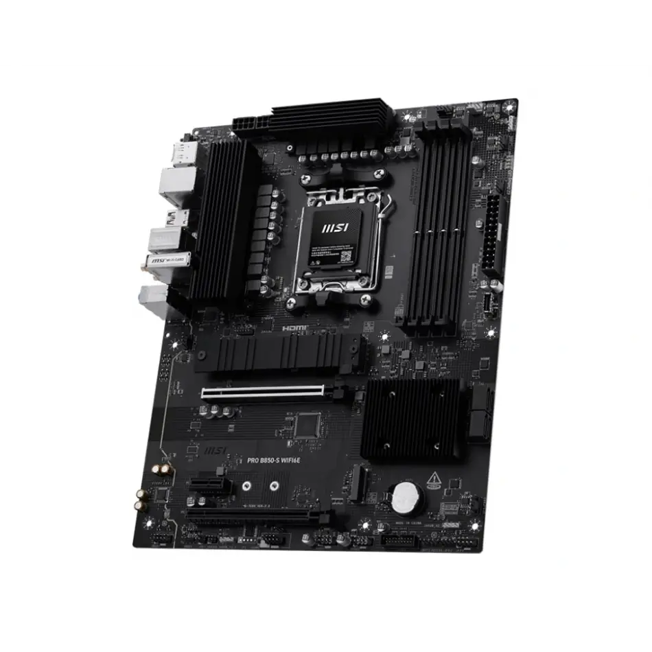 Msı Pro B850-s Wıfı6e Amd B850 Soket Am5 Ddr5