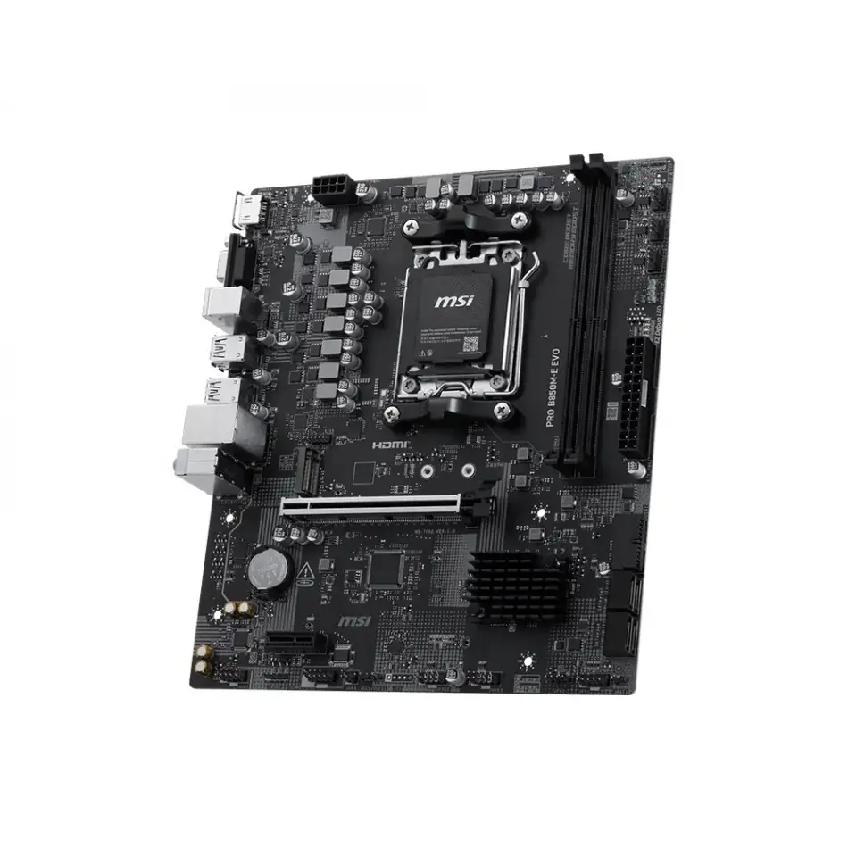MSI PRO B850M-E EVO DDR5 ANAKART 8200MHz(OC)