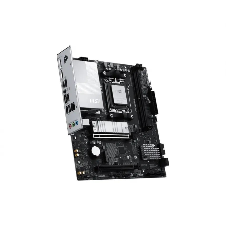 MSI PRO B850M-G M5 DDR5 8200MHZ(OC) HDMI DP 2X M.2 USB 10GBS 5G LAN MATX