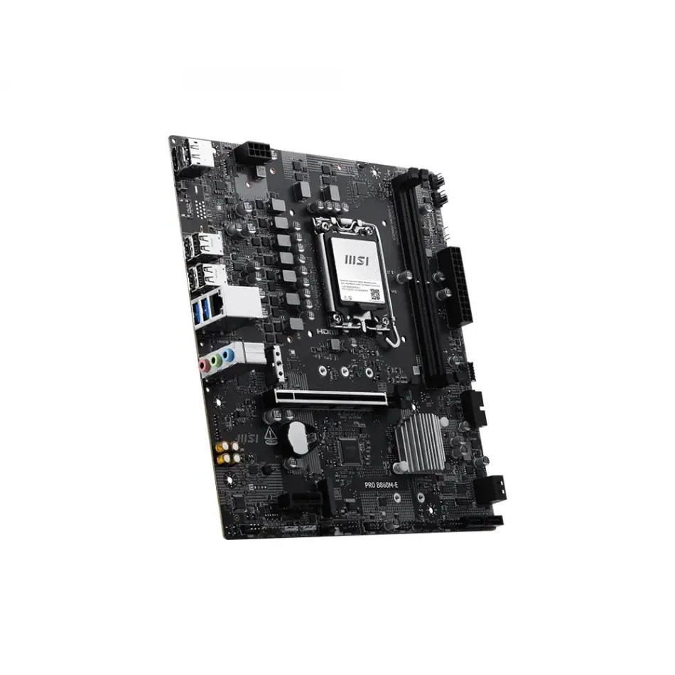 MSI PRO B860M-E DDR5 6400MHz(OC) 1851P mATX
