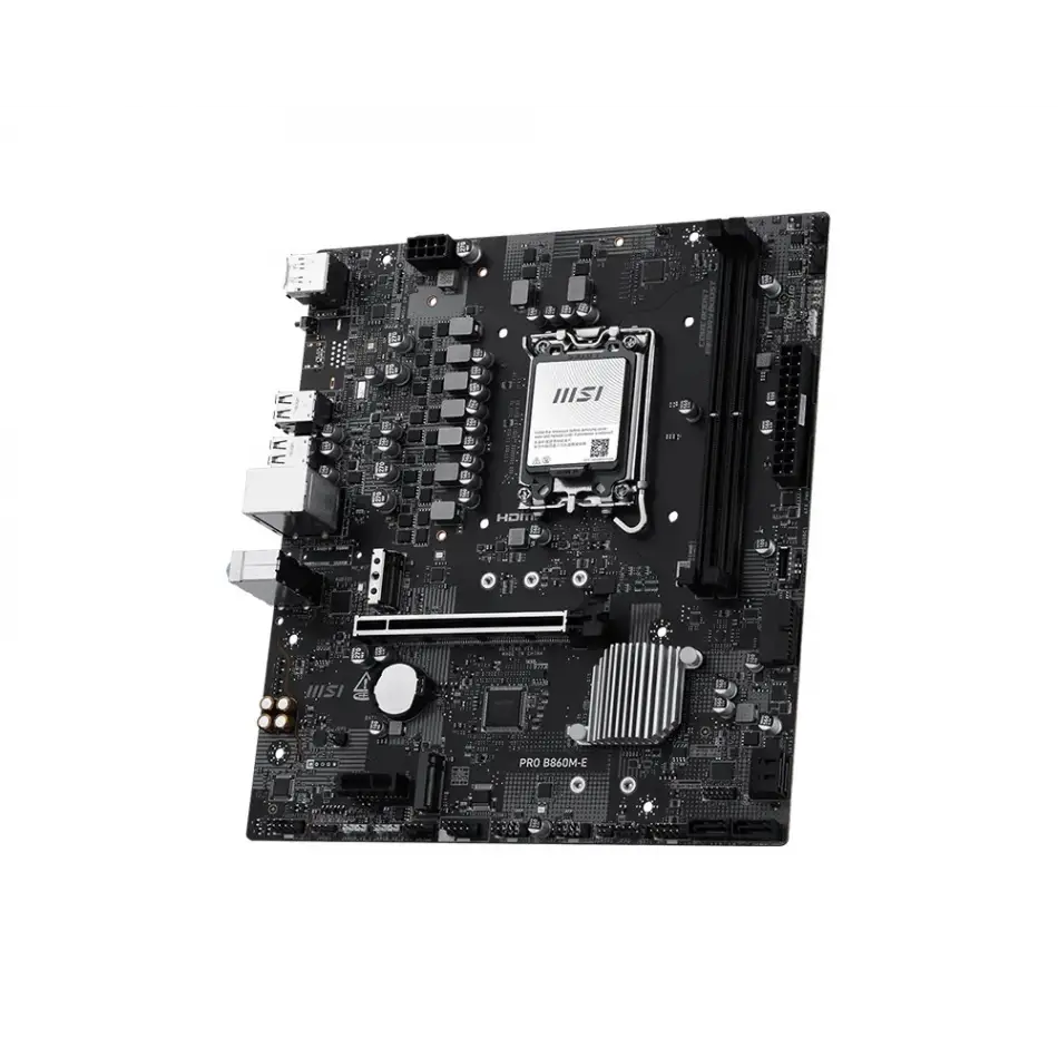 MSI PRO B860M-E DDR5 6400MHz(OC) 1851P mATX