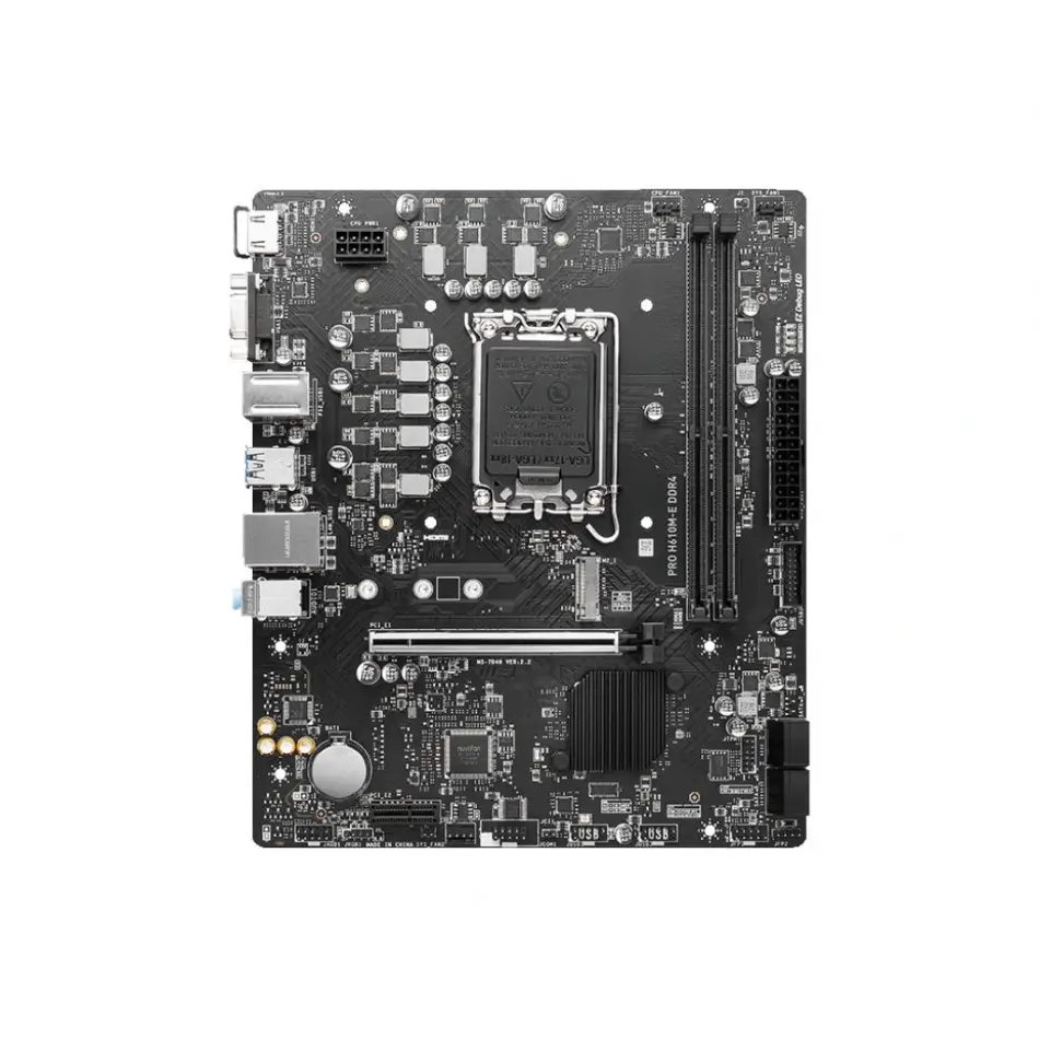 Msi Pro H610m-e Ddr4 1700p M.2 Hdmi+vga