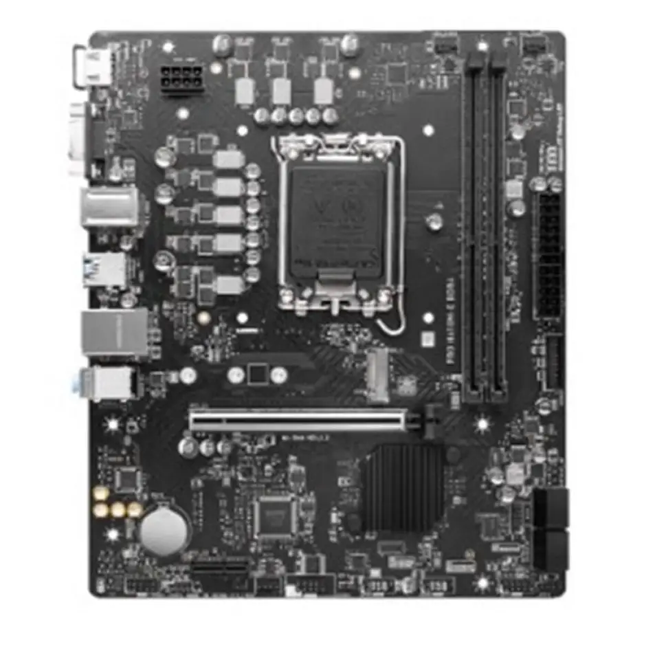 Msı Pro H610m-e Ddr4 3200mhz 1xvga 1xhdmı 1xm.2 Usb 3.2 Matx 1700p (12. / 13. Ve 14. Nesil İşlemci Uyumlu)