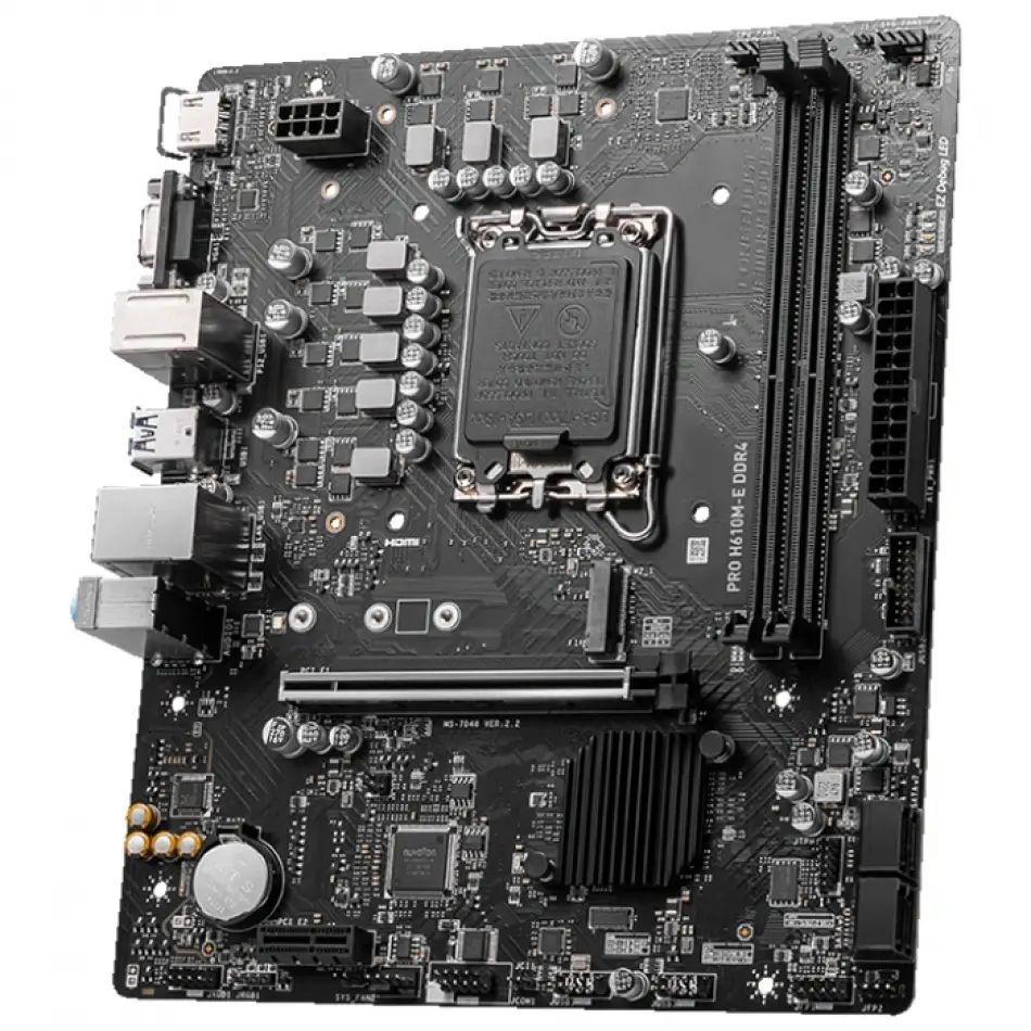 MSI PRO H610M-E DDR4 3200MHZ mATX 1700p