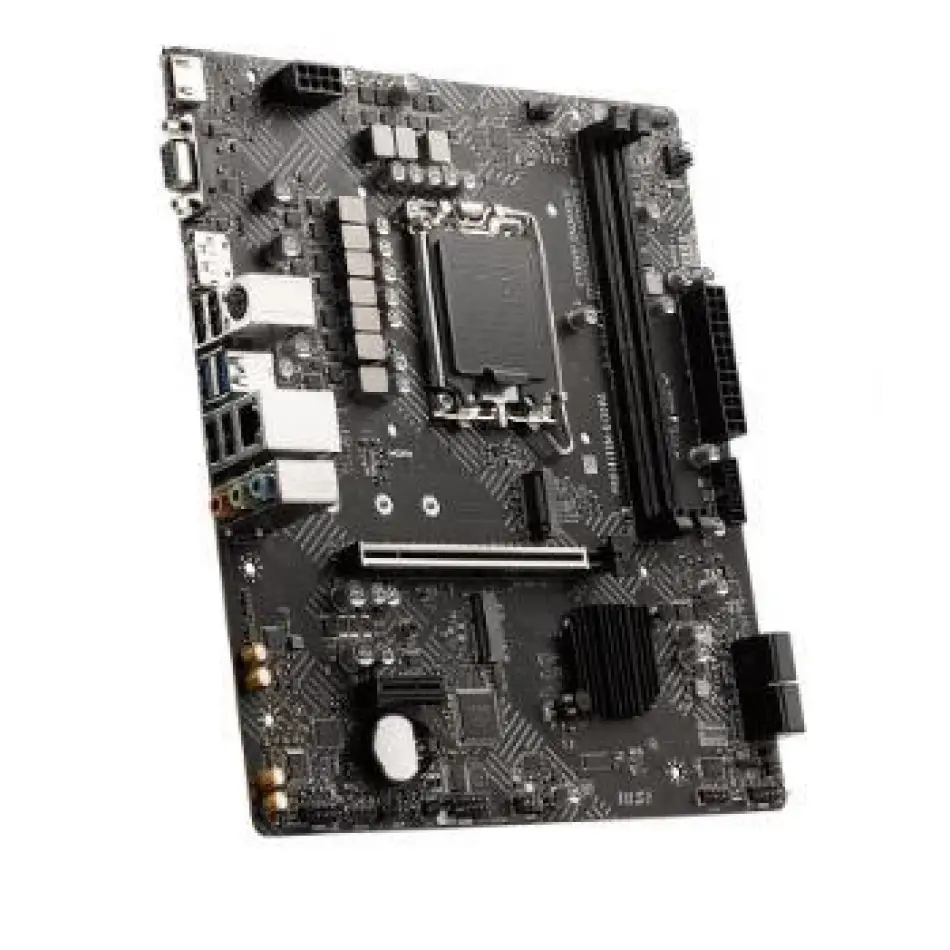 Msı Pro H610m-g Ddr4 3200mhz 1xvga 1xhdmı 1xdp 1xm.2 Usb 3.2 Matx 1700p (12. / 13. Ve 14. Nesil İşlemci Uyumlu)