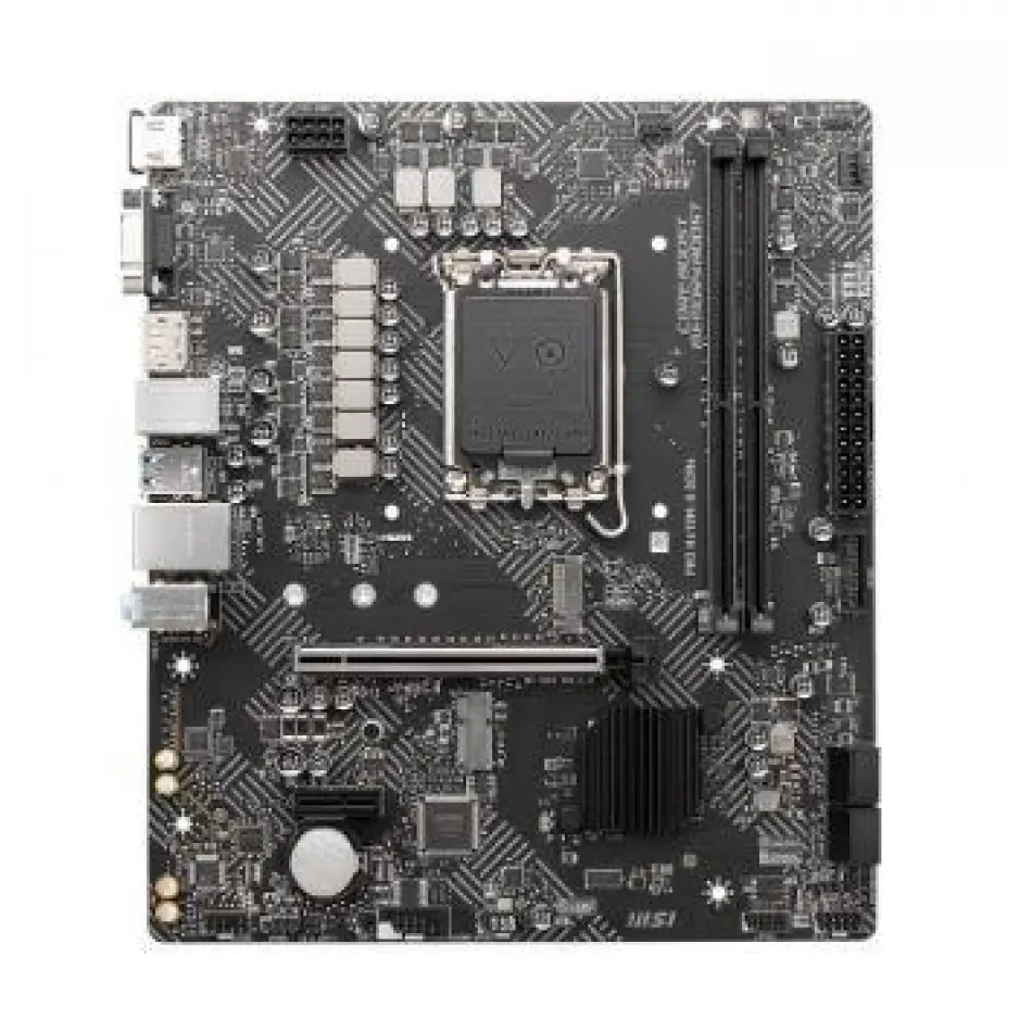 Msı Pro H610m-g Ddr4 3200mhz 1xvga 1xhdmı 1xdp 1xm.2 Usb 3.2 Matx 1700p (12. / 13. Ve 14. Nesil İşlemci Uyumlu)