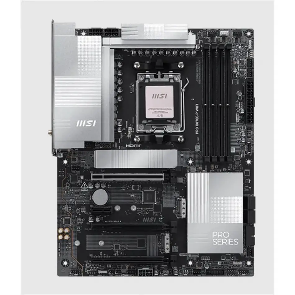Msı Pro X870e-p Wıfı Ddr5 8200mt/s 1xhdmı 3xm.2 Usb Am5 Atx(amd Am5 9000/8000/7000 Serileri İle Uyumlu)