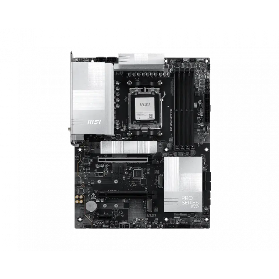 MSI PRO X870E-S EVO WIFI DDR5 AM5
