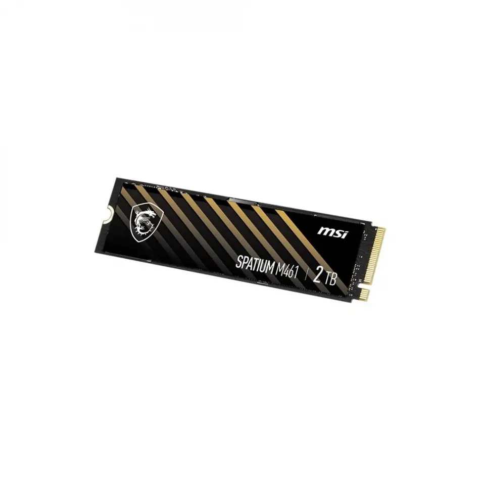 MSI SPATIUM M461 2TB PCIE 4.0 NVME M.2 SSD