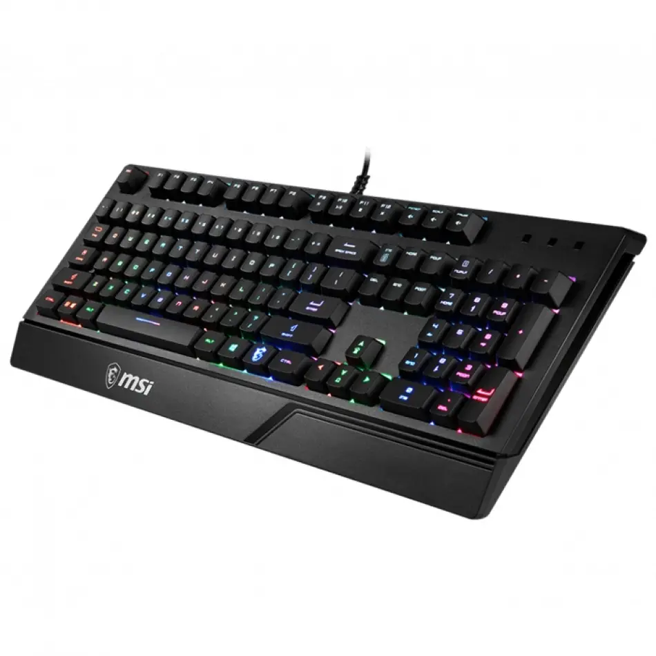 Msı Vıgor Gk20 Mekanık Hıslı Rgb Turkce Gam Klavye