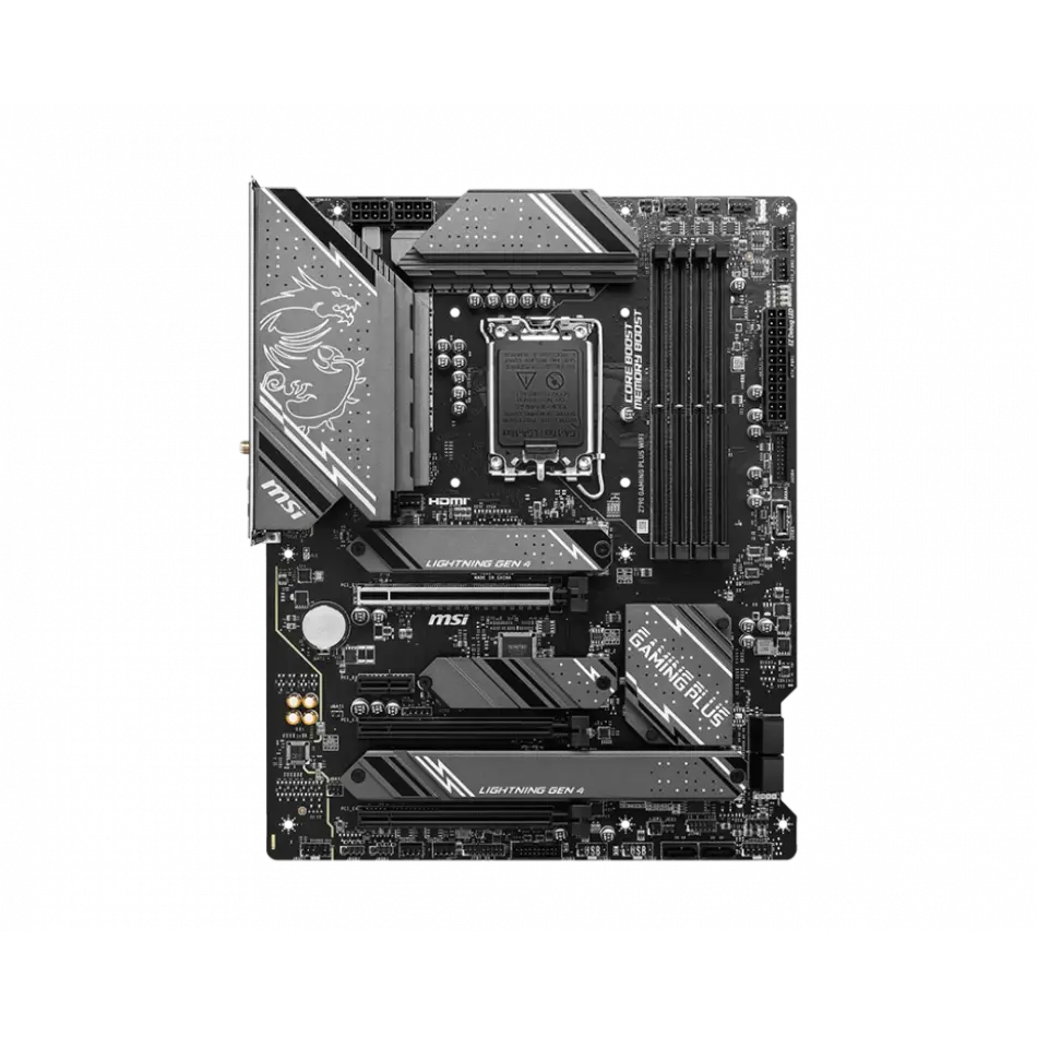 MSI Z790 GAMING PLUS WIFI 7200Mhz(OC) DDR5 M.2 DP HDMI 1700P