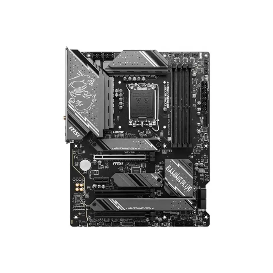 Msı Z790 Gamıng Plus Wıfı Ddr5 7200mhz 1xhdmı 1xdp 4xm.2 Usb 3.2 Atx 1700p (12. / 13. Ve 14. Nesil İşlemci Uyumlu)