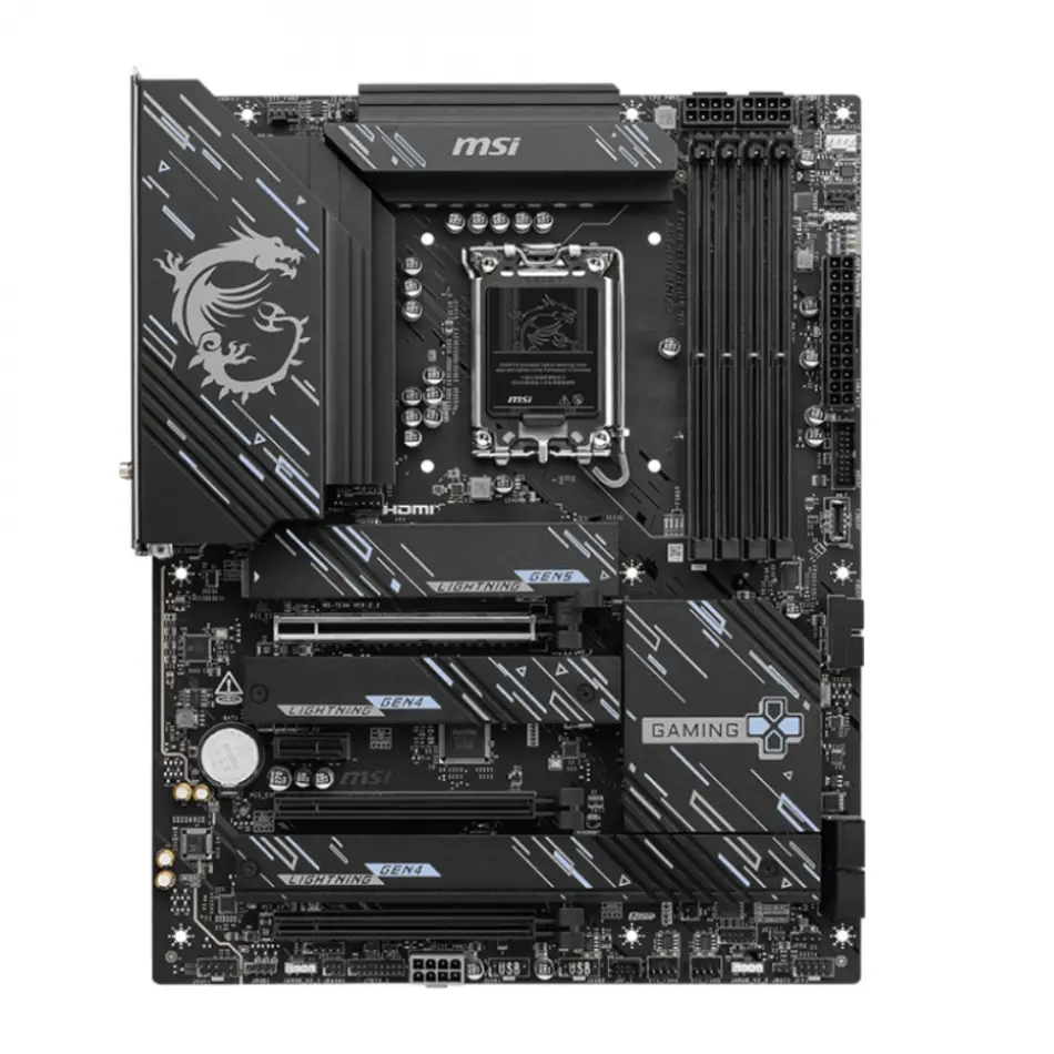 Msı Z890 Gamıng Plus Wıfı Soket 1851 Ddr5 9200mhz