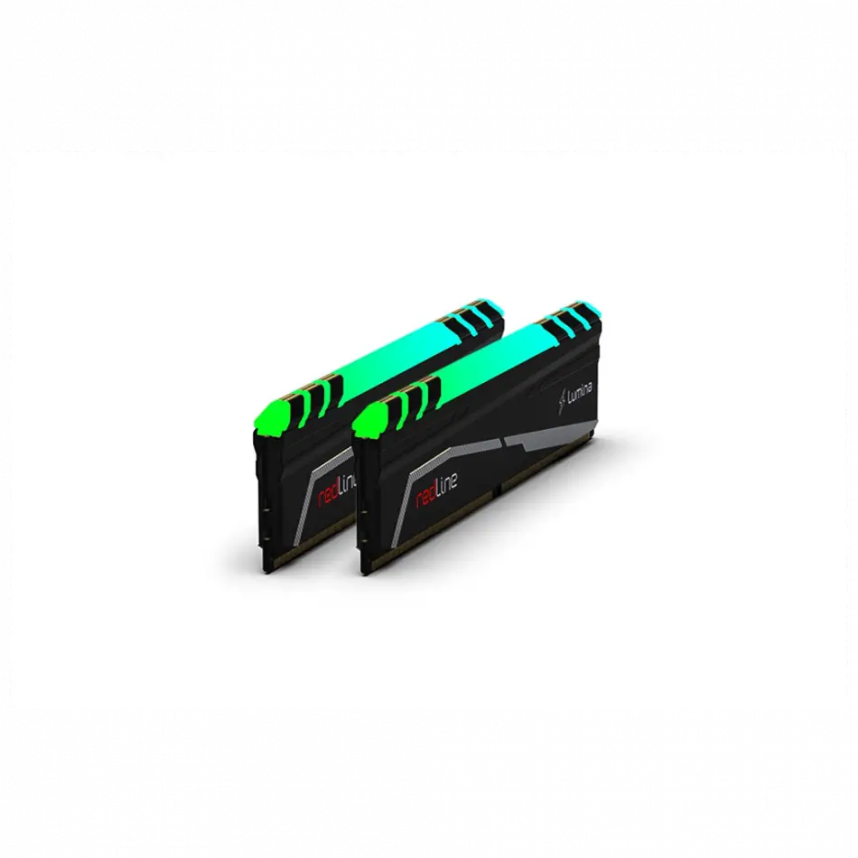 Mushkın Redline Lumina, Mla4c360jnnm8gx2, 2x8gb Kit, 3600mhz, Ddr4, Cl18, Rgb, Desktop Gaming Ram (soğutuculu)