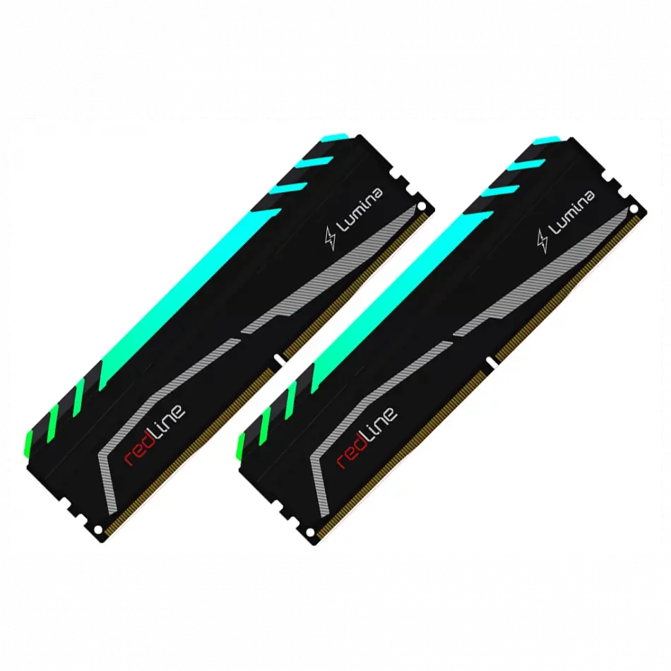 Mushkın Redline Lumina, Mla4c360jnnm8gx2, 2x8gb Kit, 3600mhz, Ddr4, Cl18, Rgb, Desktop Gaming Ram (soğutuculu)