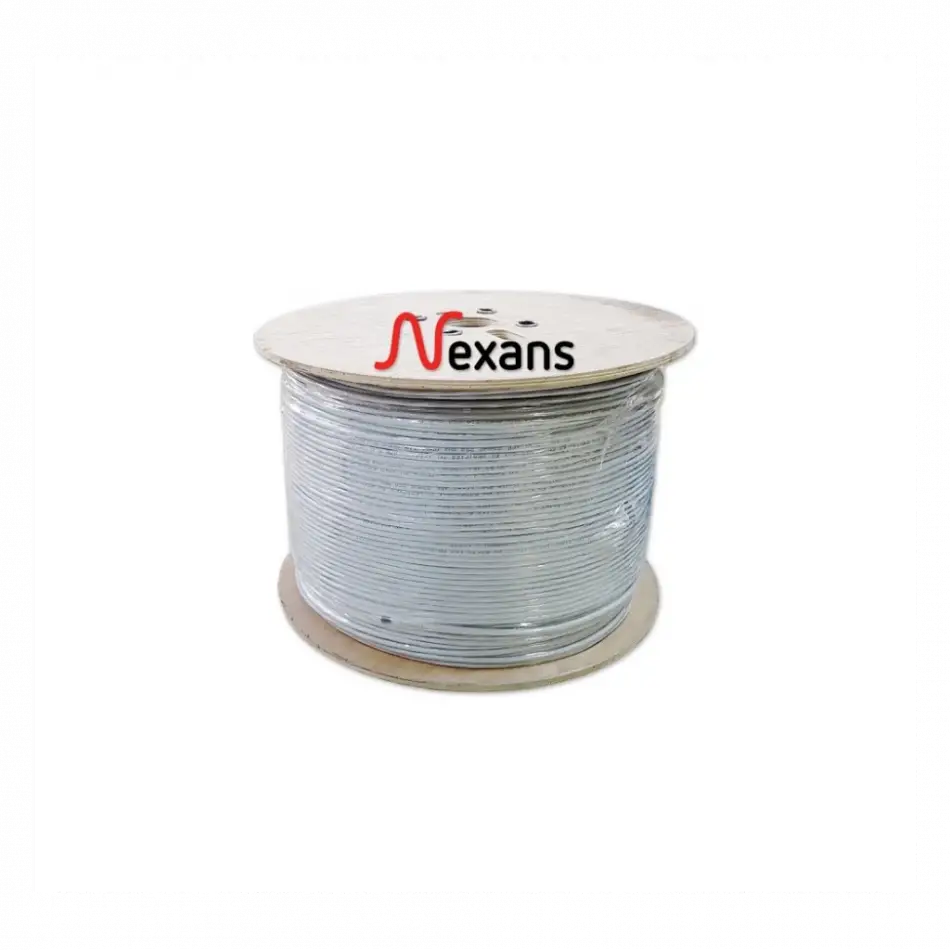 Nexans Nex1611to5, Gri, Cat6, 500m, 23awg (0,58mm), Utp, %100 Bakır, Lszh Halogen Free, Makara, Kablo