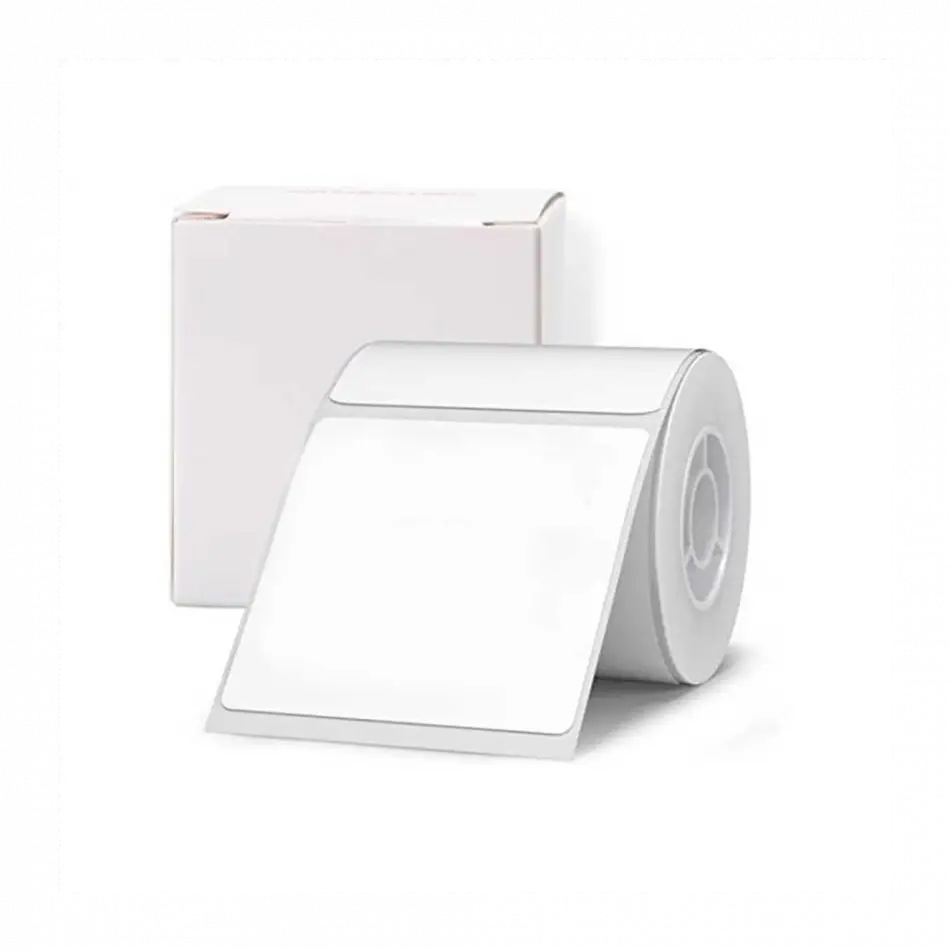 Nıımbot T50 Etiket 50mm X 50mm (tek Kolonda 1li) 150 Adet Beyaz Kare (b1, B21s, B3s, B21 Pro)