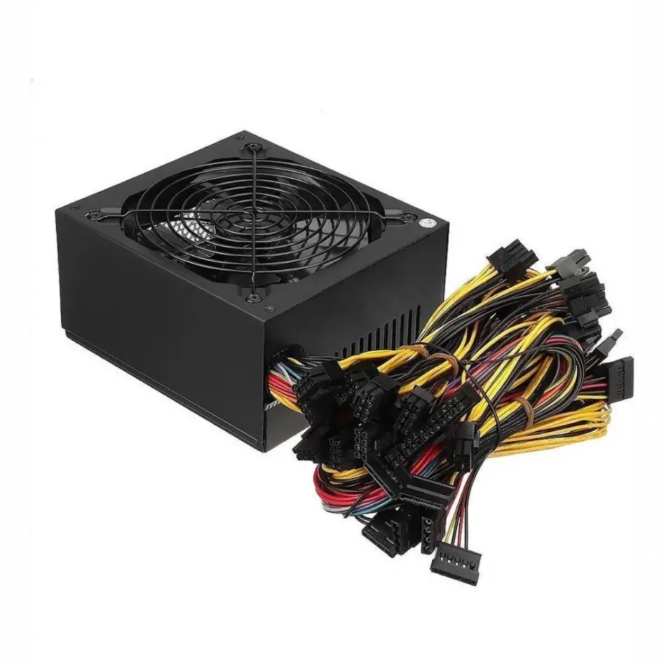 Olko 2200, 2200w, 14cm Fan, 16xpcı-e 6+2pin, 1x20+4pin, 8xsata, Atx, Power Supply (psu)