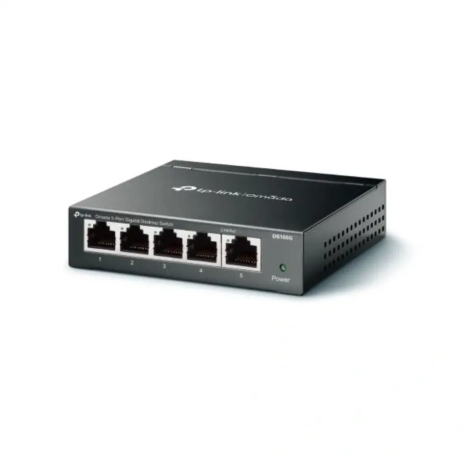 Omada Rr Ds105g 5li Gigabit Metal Switch