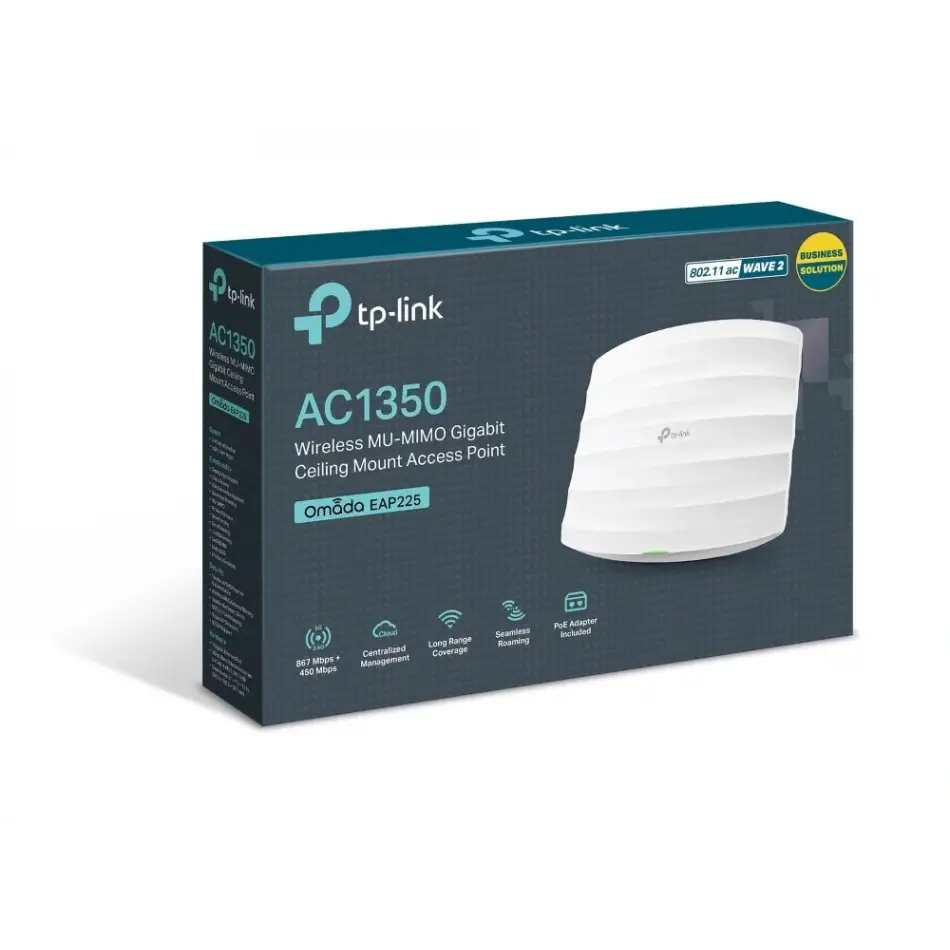 Omada Rr Eap225 Tavan N Gigabit Ac1350 A.point